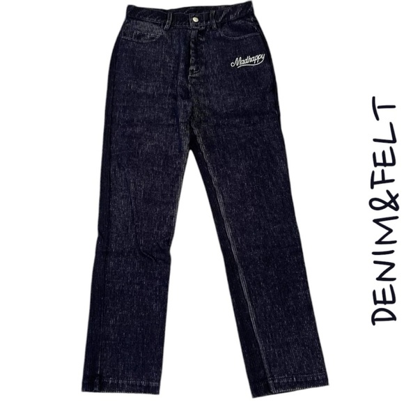 MADHAPPY Navy Alumni Corduroy Pants | NEW/NWT!!🔥🔥🔥 - Picture 4 of 10